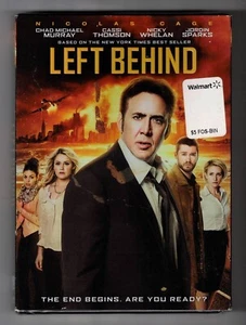 NEW! SEALED! Left Behind [2014] DVD (with slipcover) Nicolas Cage, Lea Thompson - Picture 1 of 6