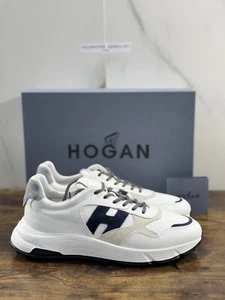 Hogan Hyper light sneaker White leather memory foam Luxury Hogan Men 42 - Picture 1 of 7