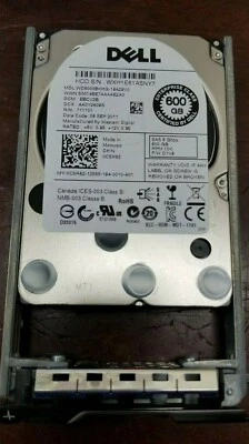 Dell C5R62 WD WD6000BKHG 600GB 10K 2.5" SAS Enterprise Hard Drive with Tray - Image 1 of 2