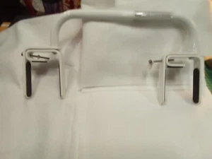 Moen Home Care Tub Sicherheitsbügel/Geländer Haltegriff Klemme auf Glacier White - Bild 1 von 9