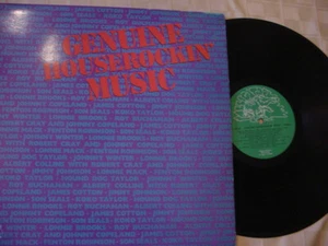 GENUINE HOUSEROCKIN MUSIC nm, blues lp on ALLIGATOR, 1988 - Picture 1 of 1