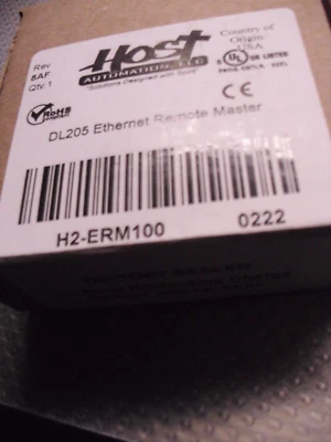 AUTOMATION DIRECT H2-ERM100 / H2ERM100 DirectLOGIC DL205 remote I/O module - Image 1 of 2