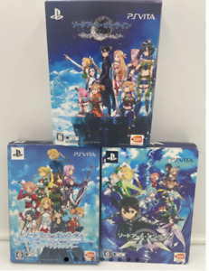 SWORD ART ONLINE Lost Song, Hollow Fragment & Realization PSVITA limited edition