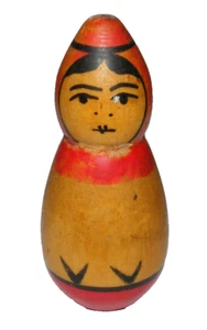 Teil von Babuschka Matroschka Matrjoschka ?? UdSSR Russisch Holz Puppe Kind - Bild 1 von 3
