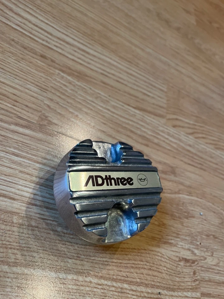 Adthree Finned Oil Cap Rare Optional Nismo RB20 Skyline GTR R33 R33 R34 R31 RB26 - Image 1 of 4