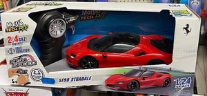 Maisto 1/24 Remote Control Car 2.4GHZ 82334 - Ferrari SF90 Stradale - Red - Picture 1 of 3