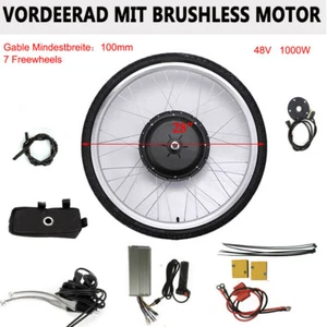 Elektro-Fahrrad-Motor-Kit Vorderrad-Set für die Umwandlung von 28-Zoll-Rädern - Bild 1 von 24