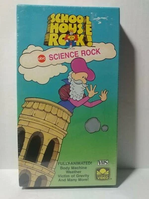 School House Rock!: Science Rock-VHS-1987-Golden Book Vide0-New, sealed! - Image 1 of 4