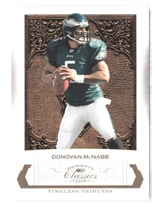 2009 Donruss Classics - #74 Donovan McNabb Gold Timeless Tributes 09/50 Eagles - Picture 1 of 2