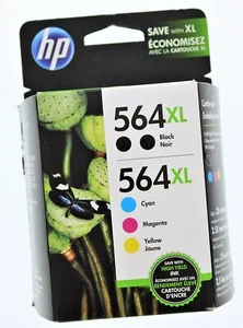 HP 564 XL Doble Negro/564 XL Color CADUCADO - Imagen 1 de 2