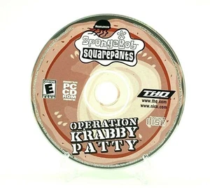 SpongeBob SquarePants Operation Krabby Patty  PC CD ROM Game  Disc Only  Tested - Picture 1 of 3