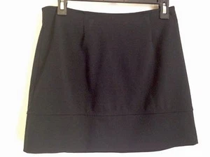 Falda de oficina Banana Republic suave negra elástica con dobladillo ancho 4 - Imagen 1 de 5