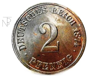 Germany-Germania (Wilhelm I) 2 Pfennig 1874-Frankfurt - Imagen 1 de 7