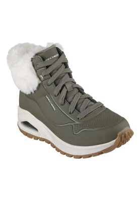 Skechers Damen UNO Fall Air Sneaker Winterstiefel 167274 OLV olive - Bild 1 von 4