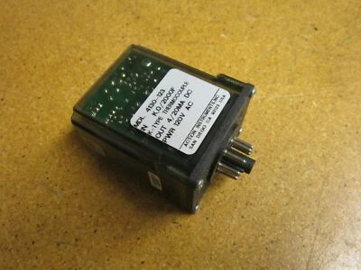 Action Pak 4130-123 Relay K-Type Thermocouple 120VAC 4/20MA DC 8Pin Used - Image 1 of 3