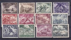 Germany Third Reich War 1943 Mi831-842 Stamps Set MNH - Picture 1 of 1