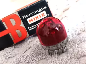 Burroughs B5031 RED Nixie Tube NIB / NOS - Picture 1 of 5