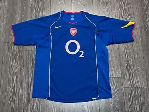 Mens Nike Arsenal FC 2004 2005 Away Football Soccer Shirt Jersey Size XXL - Picture 1 of 9
