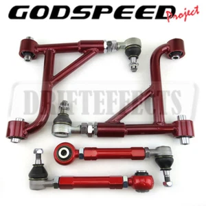 Godspeed Adjustable Rear Camber+Toe Arms Kit Set For Lexus IS300 XE10 2001-05 - Picture 1 of 8