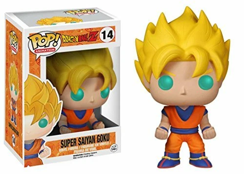 Dragon Ball Z Super Saiyan Goku Pop Animación #14 Bobble Head Vinyl Figura Funko - Imagen 1 de 1
