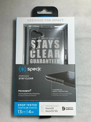 Speck Presidio Stay Clear Case for Samsung Galaxy Note10/Note10 5G! - Image 1 of 4