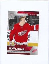 2021-22 Topps Now Lucas Raymond #139 Detroit Red Wings Rookie RC Sticker SP!