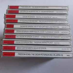 Oscar Peterson 10 CD Set Pablo Records 1983 pacd001 - Imagen 1 de 5