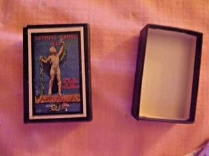 1932 Los Angeles P.J. Wenger Olympic & Movie Stars Playing Cards Deck Orig Box - Picture 1 of 4