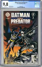Batman Versus Predator # 1  CGC  9.8   NMMT   White pages  1991   See photos