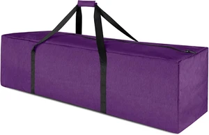 46 Inch Extra Large Zippered Duffel Bag for Travel Camping Sports Equipment Stor - Picture 1 of 12
