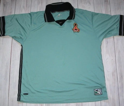 San Jose Clash 1998 - 1999 Home Football Shirt Soccer Jersey Nike Size M Cover