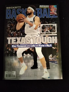 KLAY THOMPSON BECKETT MAGAZINE JANUARY 2025 ISSUE #1 BASKETBALL PRICE GUIDE - Picture 1 of 3