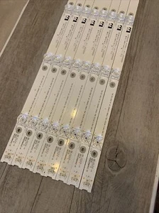 8 Barretas Leds Para Tv TCL U49P6196 - Imagen 1 de 8