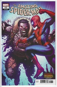 AMAZING SPIDER-MAN #43 (2018) DALE KEOWN MARVEL ZOMBIES VARIANT ~ NEAR MINT+ 9.6 - Picture 1 of 2