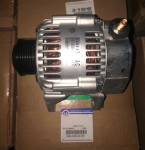NUEVO OEM NOS ALTERNADOR 2.4 JEEP LIBERTY 02-03, SERIE TJ 03-06, WRANGLER 03-06 - Imagen 1 de 4