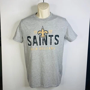 Nuova maglietta ufficiale NFL New Orleans Saints maglietta uomo S squadra calcio abbigliamento - Foto 1 di 2