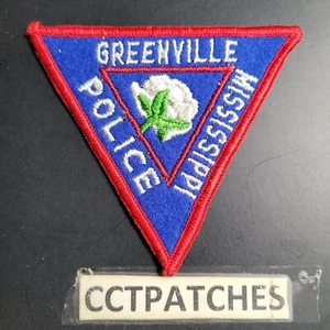 GREENVILLE, MISSISSIPPI POLICE SHOULDER PATCH MS - Picture 1 of 2