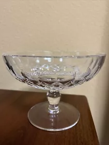 Plato de compota redondo con patas de tallo corto Waterford Crystal-Colleen de colección - Imagen 1 de 11