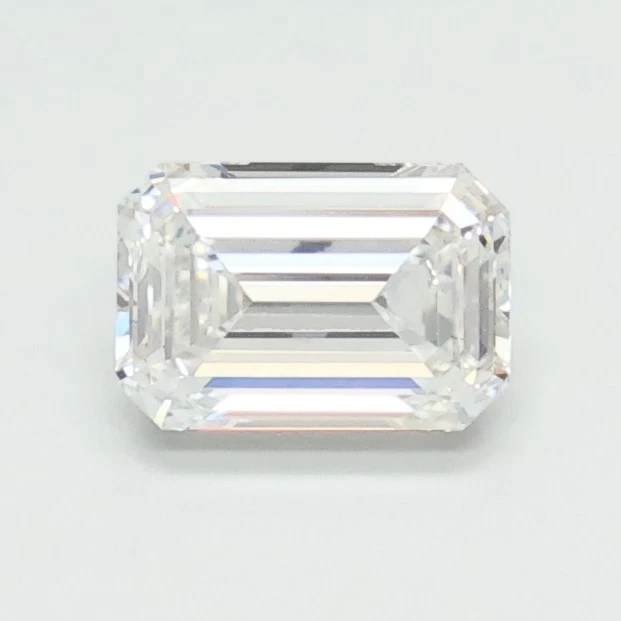 0.74Ct Emerald Cut IGI Certified Loose Lab Grown CVD Diamond D Color VS1 Clarity - Image 1 of 1
