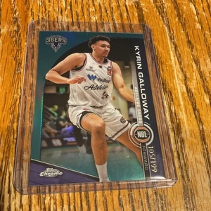 2023-24 Topps Chrome NBL KYRIN GALLOWAY Base Aqua 115/199 #6 - Bild 1 von 4