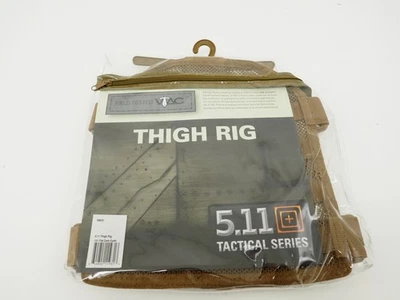 NEW! 5.11 Tactical VTAC Thigh Rig Dark Earth Brown 500D Nylon MOLLE Compatible  - Image 1 of 4