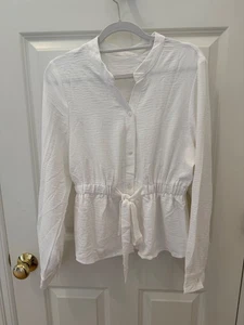 weißes poly top m neu - Bild 1 von 5