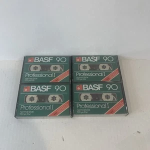 BASF  PROFESSIONAL  I   90  Normal Bias Lot of 4 Prerecorded - Picture 1 of 8