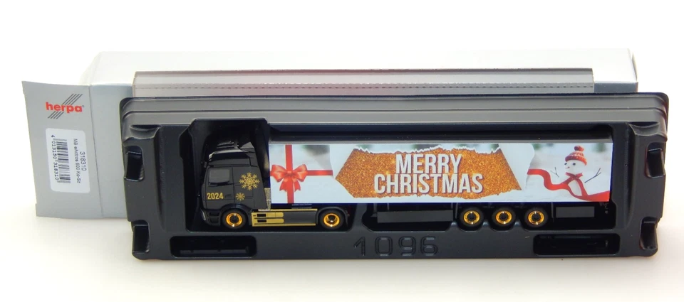Herpa 1:87 - 318310 - MB eActros 600 Ko-Sz - Weihnachten 2024 - Bild 1 von 1