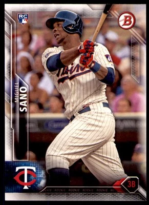 2016 Bowman #140 Miguel Sano RC - Image 1 of 2