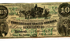 $10 "ADVERTISEMENT NOTE" 1930'S "ADVERTISEMENT NOTE" (CONFEDERATE)  NICE!!! - Picture 1 of 3