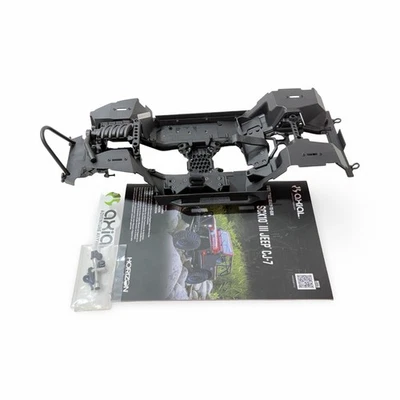 New Axial SCX10 lll Jeep CJ-7 Complete Stock 1/10 Crawler Chassis Frame - Image 1 of 4