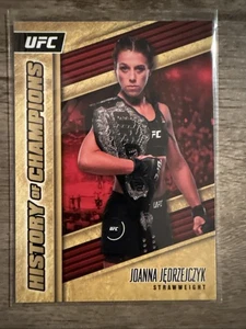 2021 Panini Instant UFC History of Champions /325 Joanna Jedrzejczyk #HC-JJ - Picture 1 of 2