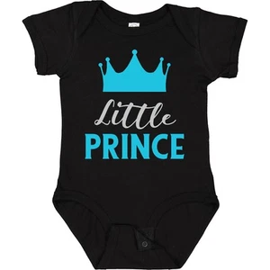 Inktastic Prince, Little Prince, King, Crown, Baby Boy Baby Bodysuit Has Arrived - Picture 1 of 7