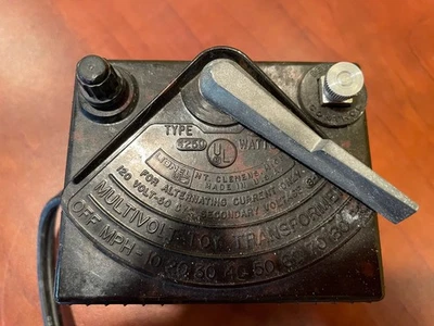 LIONEL MULTI-VOLT TOY TRANSFORMER - TYPE 4250 120V 60HZ TESTED & WORKS - Image 1 of 4